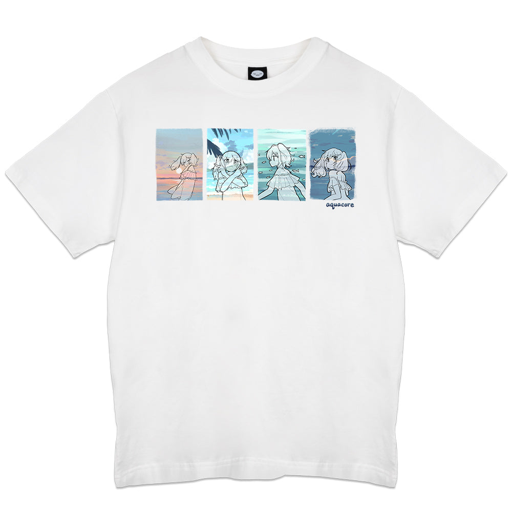 AQUAcore Wave of Memories White T-Shirt