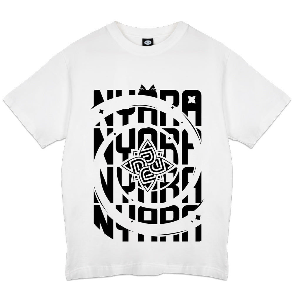 Nyara Black Logo T-Shirt