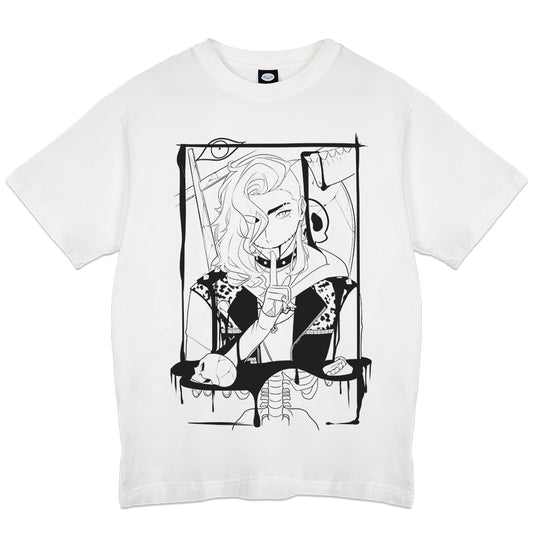 DamienDreadVT Horror Punk White Shirt