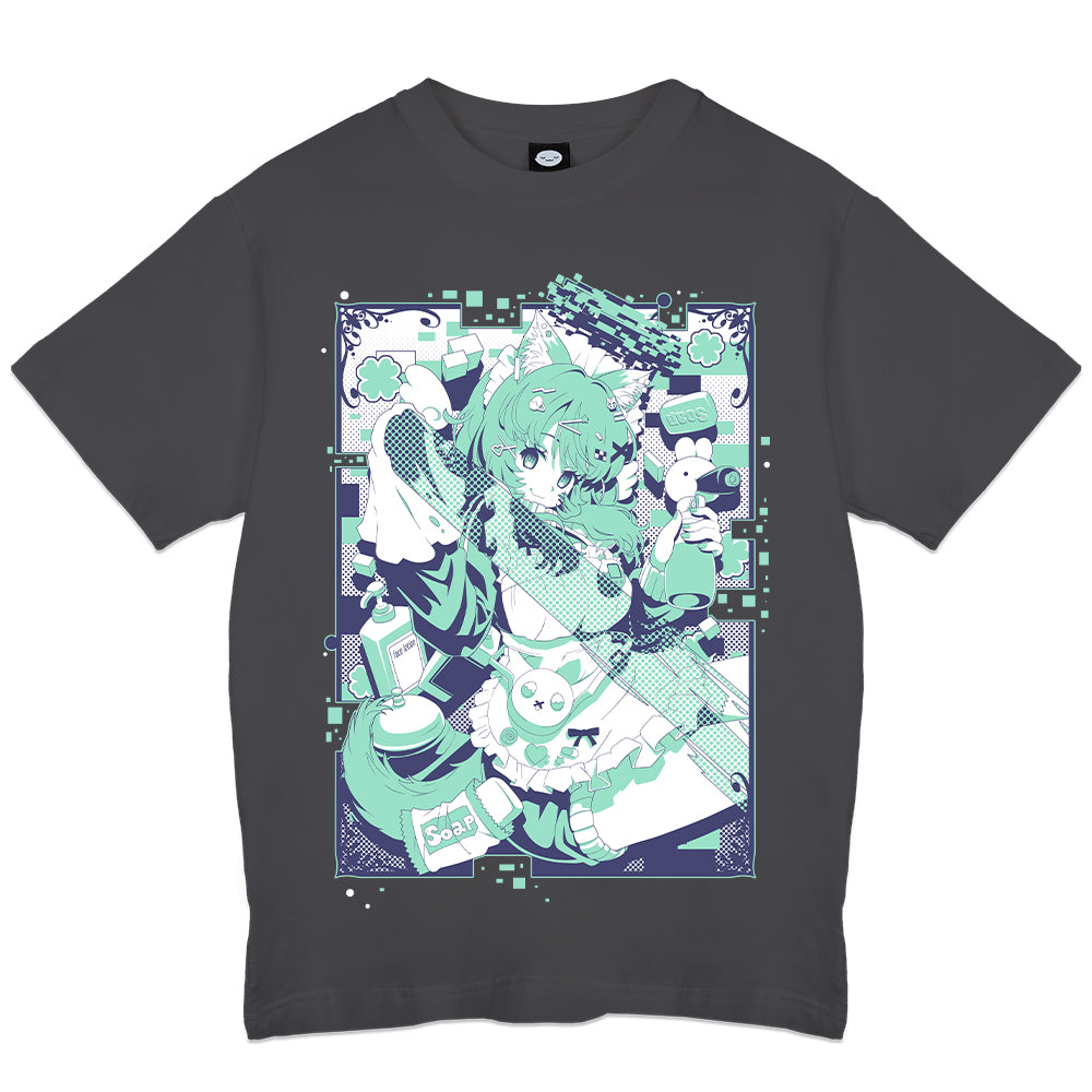 Digiko "Housekeeping V.2" T-Shirt - Charcoal