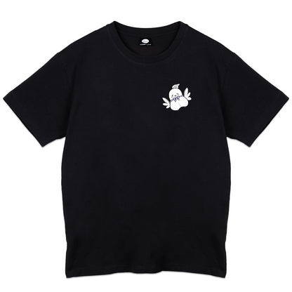 Esteria Hoshiko Feather Fall T-Shirt - Black