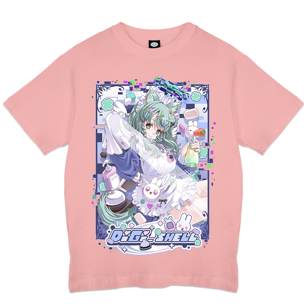Digiko "Housekeeping" T-Shirt - Pink