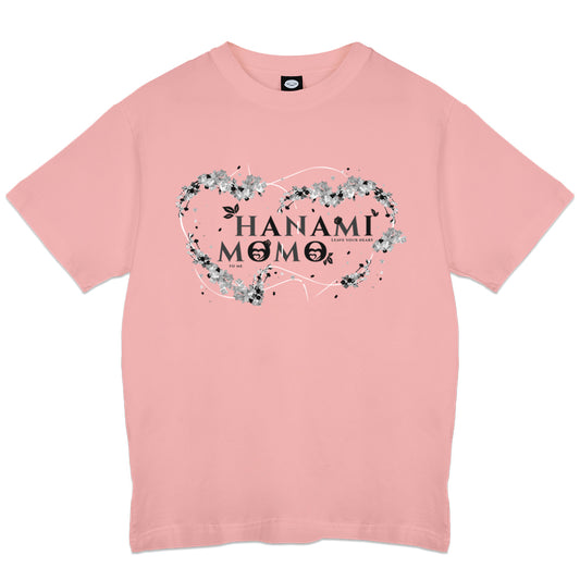Hanami Momo "Leave Your Heart to Me" T-Shirt - Pink