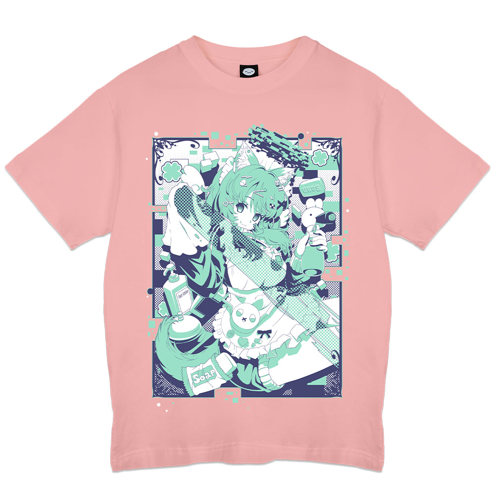 Digiko "Housekeeping V.2" T-Shirt - Pink