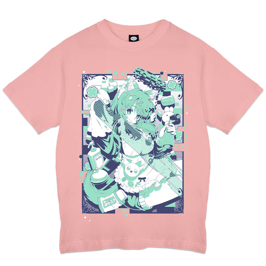 Digiko "Housekeeping V.2" T-Shirt - Pink