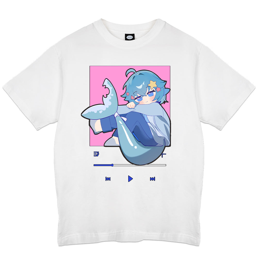 GumiSamaVT "Playlist"  T-Shirt - White