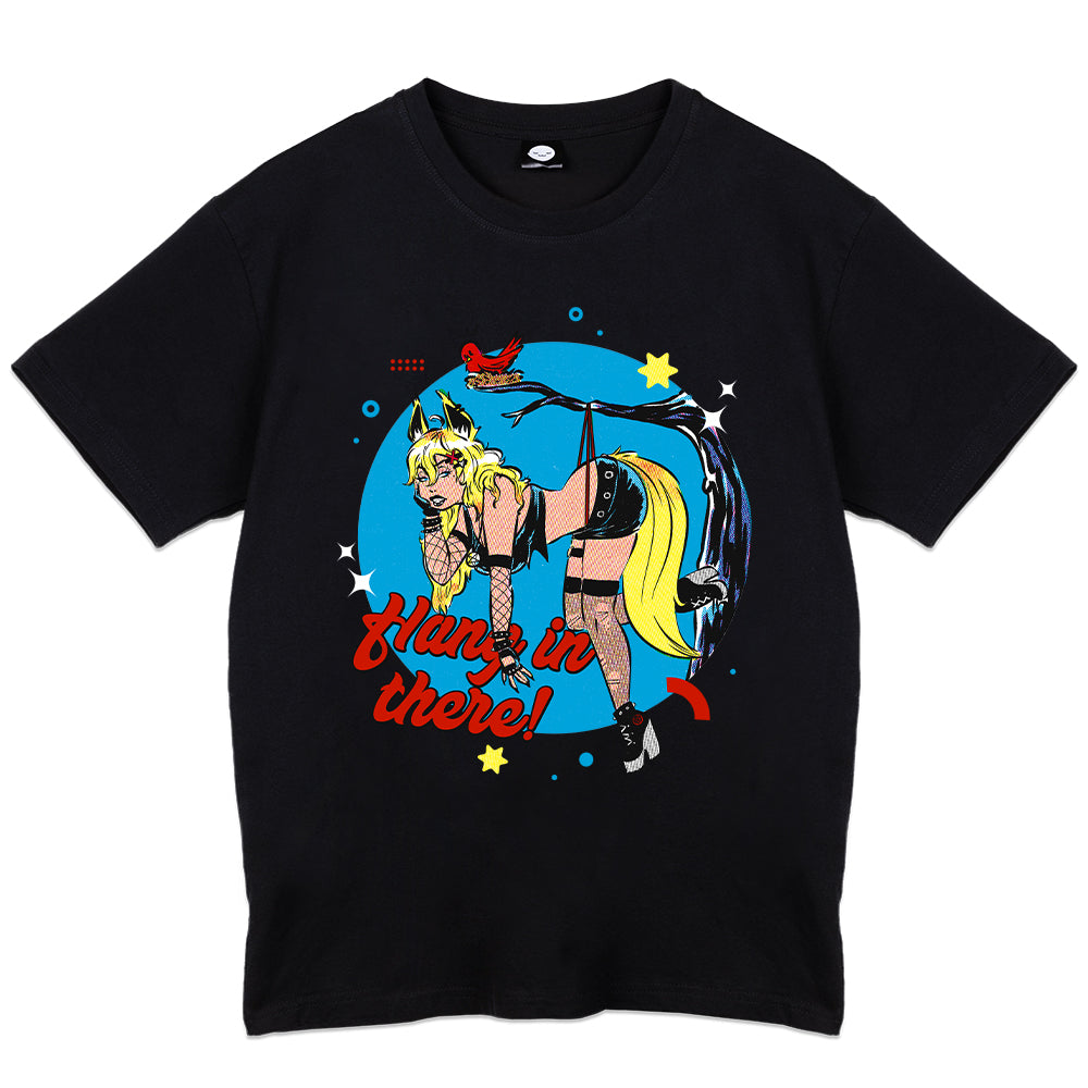 nofoxweregiven "Hang in There" T-Shirt