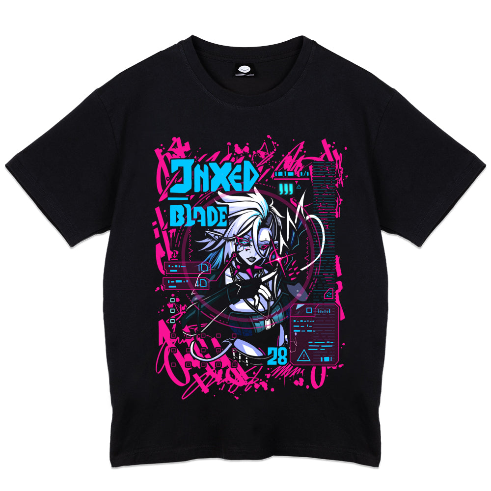 JNXED_BLADE28 "Neon Chaos" T-Shirt