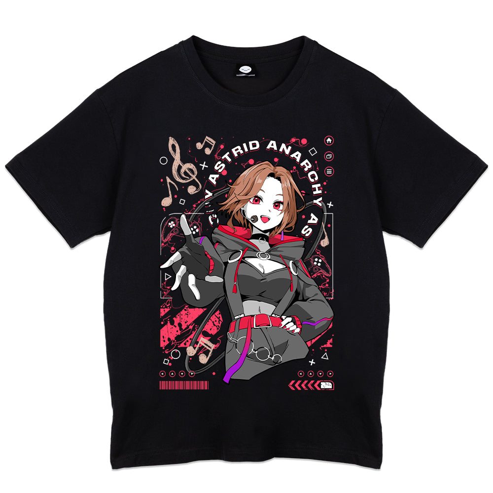 Astrid Anarchy 'Live' T-shirt