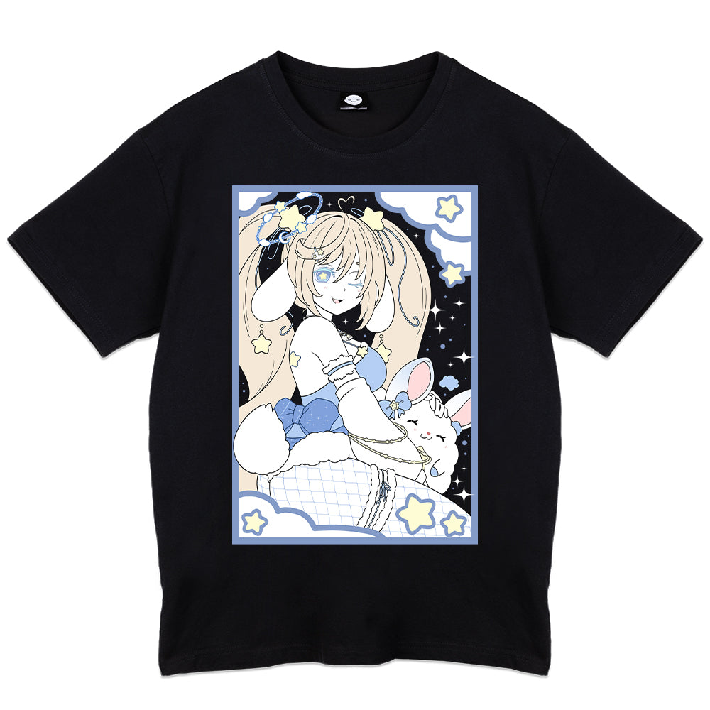 star0bunny "Soft Clouds & Starry Nights" T-Shirt