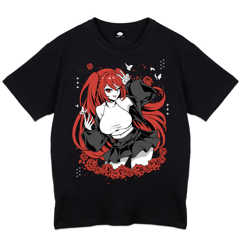 MarryofBlood "Butterflies & Roses" T-Shirt