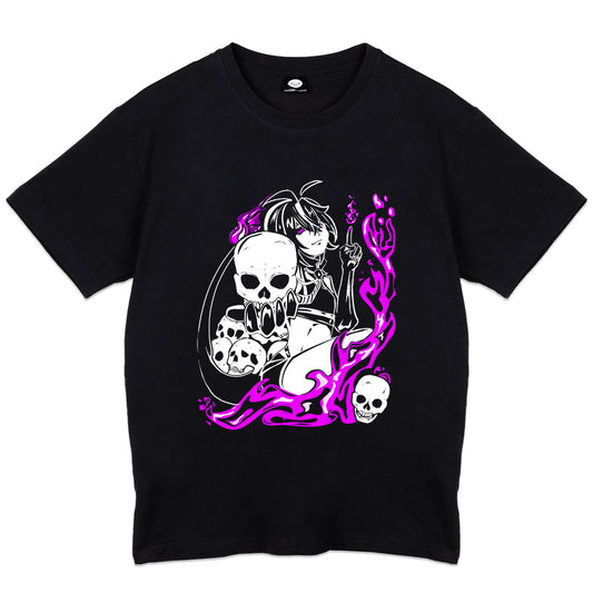 FuriKhronica Skull and Flame T-Shirt