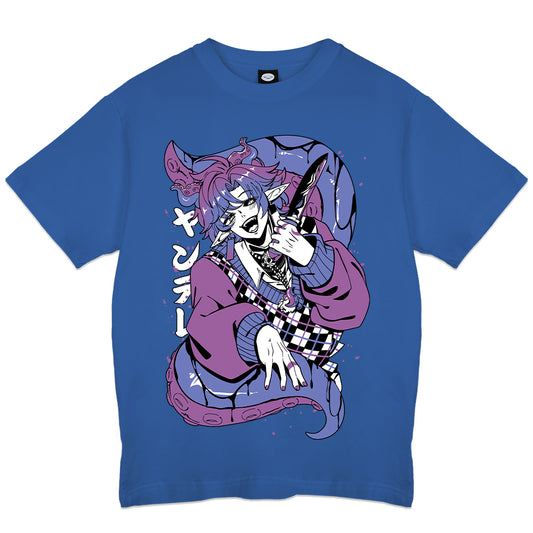 yanderegg Yandere Tentacles Blue T-Shirt