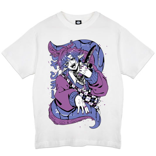 yanderegg Yandere Tentacles White T-Shirt
