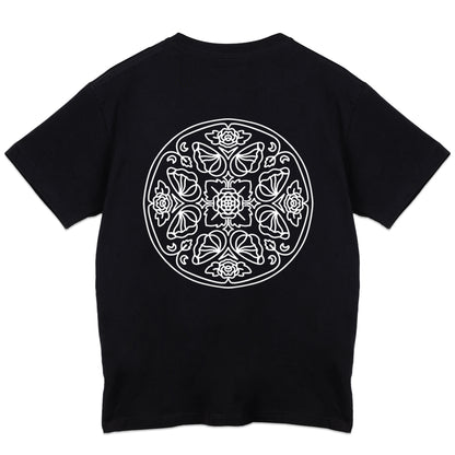 Trisdove "Rose Garden" T-Shirt - Black