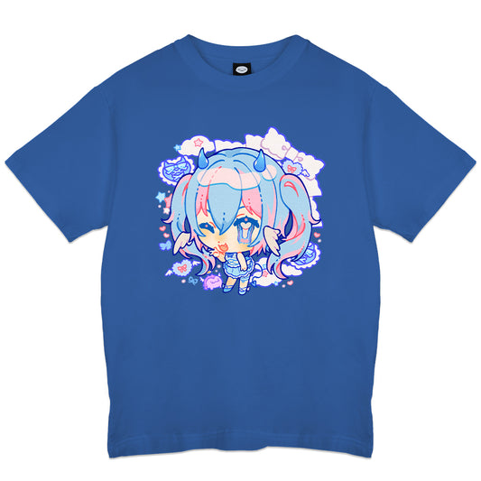 Angelbitez "Pocket Angel" Blue Shirt