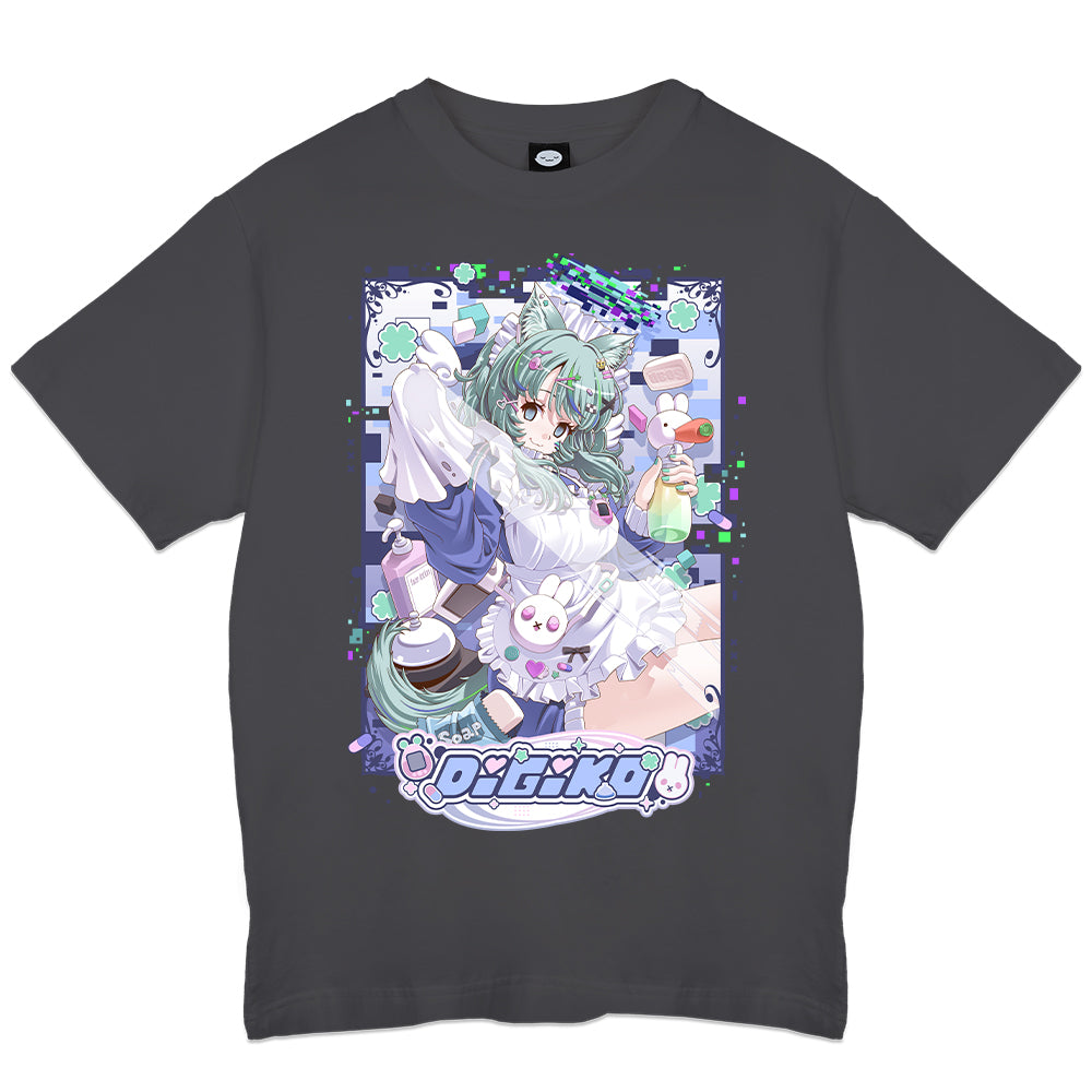 Digiko "Housekeeping" T-Shirt - Charcoal