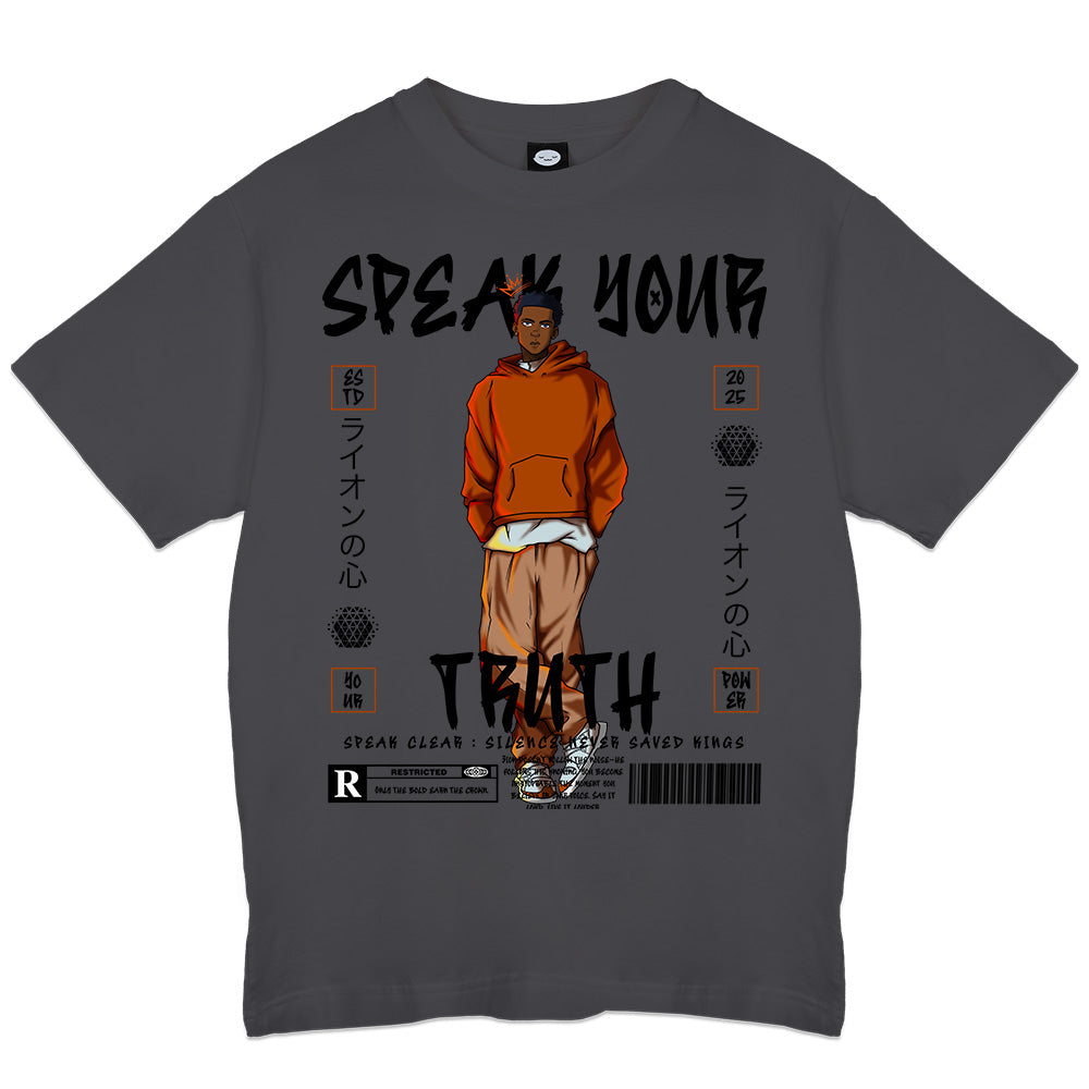 Stacks244 "Truth" Dark Grey Tshirt