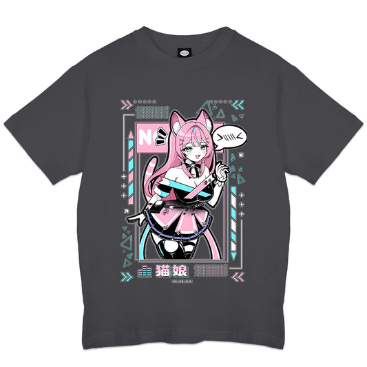 novuvt "Fluorescence" T-Shirt - Charcoal