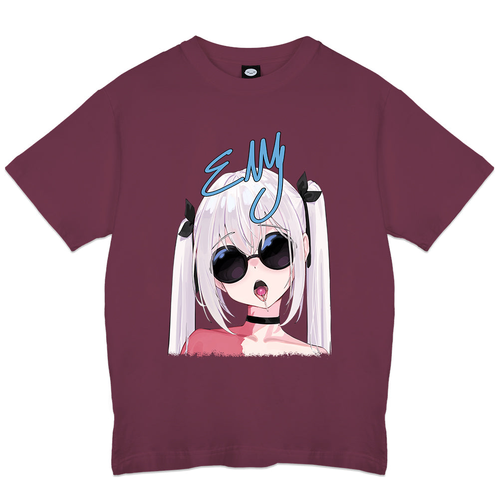 Elly Signature Burgundy T-Shirt