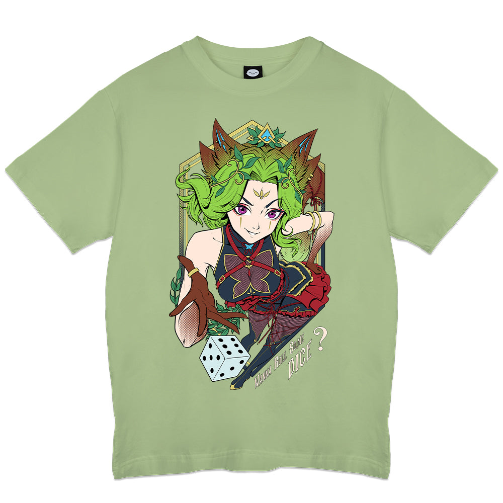 Gremlin Mae "Never Punished" Green T-Shirt