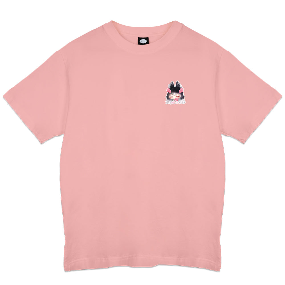 hellorosiee "Pocket Rosie" Pink T-Shirt