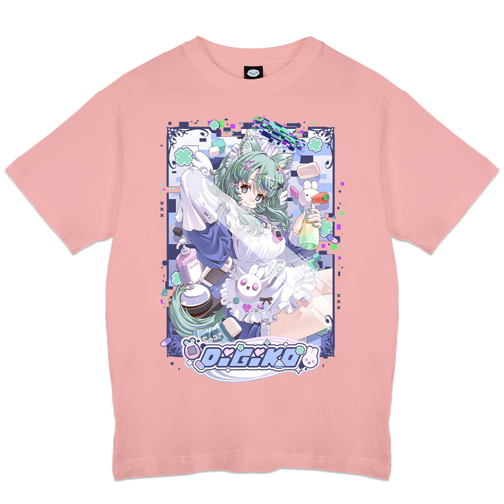 Digiko "Housekeeping" T-Shirt - Pink
