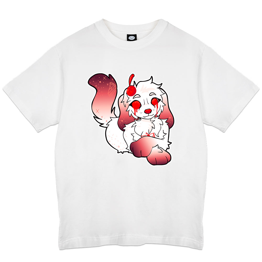 KittyDog Xcakes WhiteT-Shirt