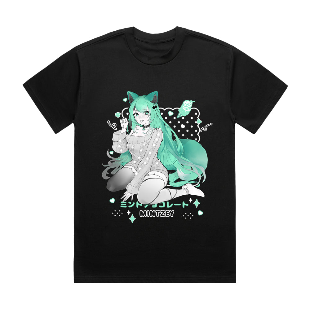 MintzeyMoon Ice Cream Kitty T-Shirt