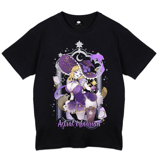 Sylvia Quinrel "Astral Librarian" T-Shirt
