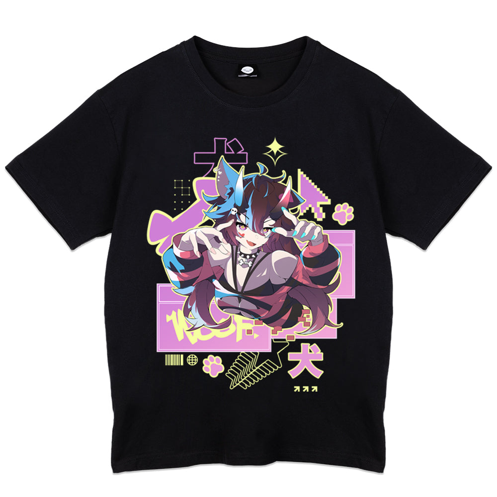awoodles "Cyberpup Pop-Up" T-Shirt