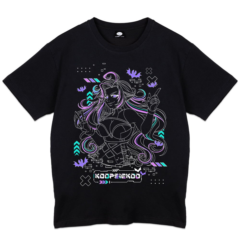 koopsiekoo Batty Glitches T-shirt