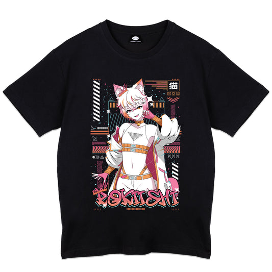 Rokiishi "Silly Catboy" T-Shirt