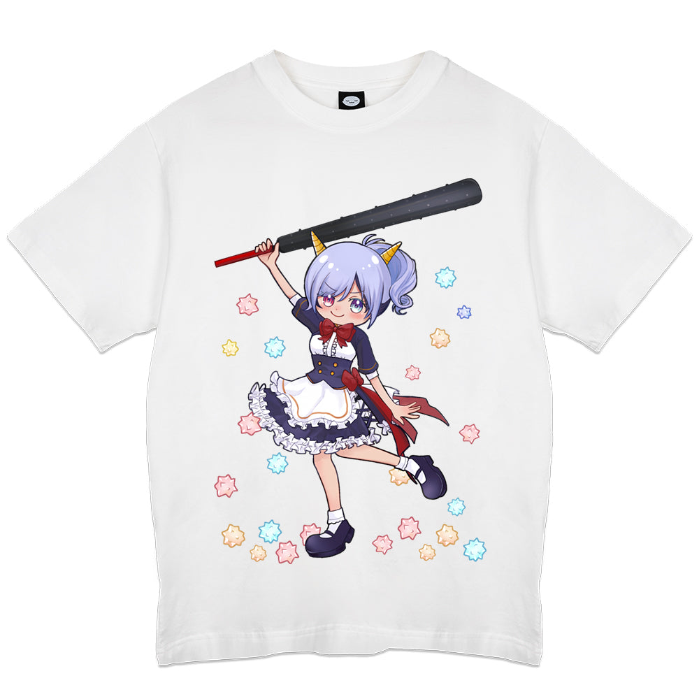Nyao Shu "Konpeito Dance" T-Shirt - White