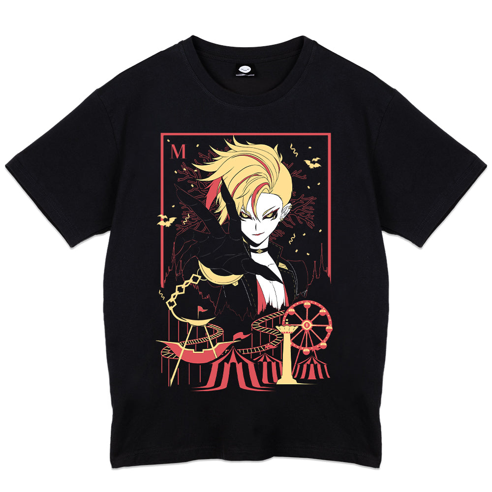 MarinGoRound Tent of Twisted Terror TShirt in classic black