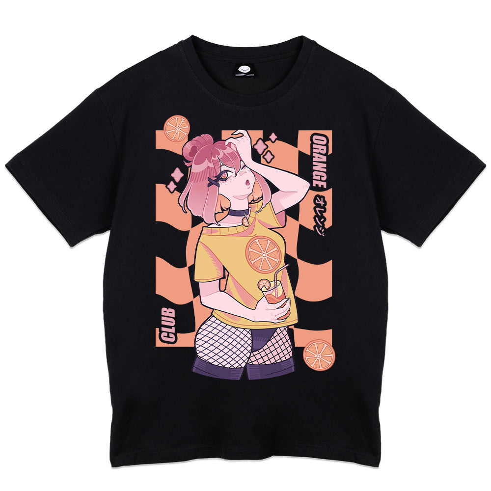 LUCIDIT.Y Orange Club T-Shirt