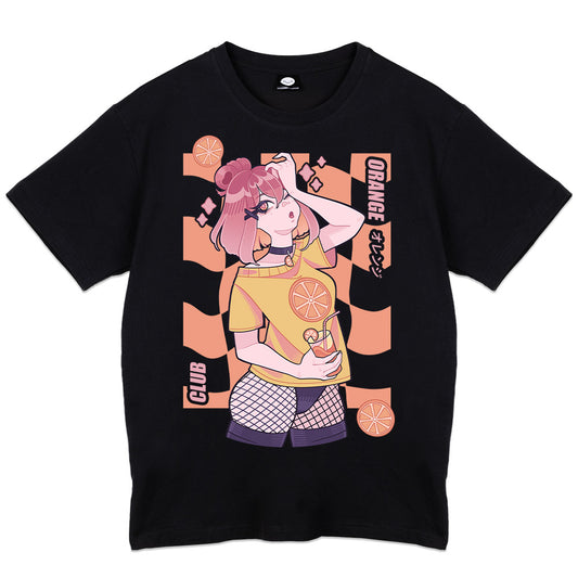 LUCIDIT.Y Orange Club T-Shirt