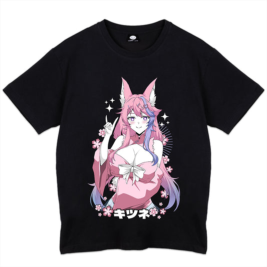 Nerosune Sakura Fox T-Shirt