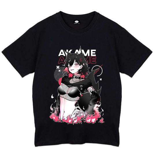 Akame Wolf Girl Drip Shirt