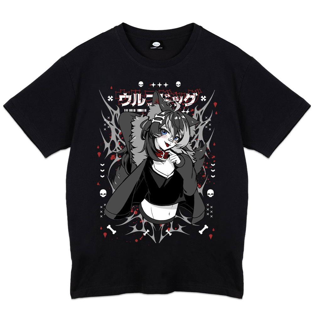 Kamiko Kana "Wolfdog" T-Shirt - Black