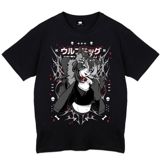 Kamiko Kana "Wolfdog" T-Shirt - Black
