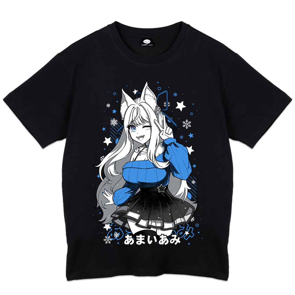 Amaiami Stars and Snow Flurries T-Shirt