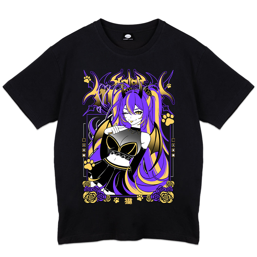 XaiahMinami "Psychedelic" T-Shirt - Black