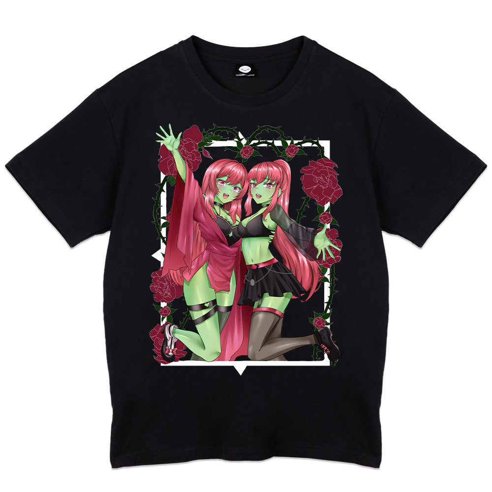 Pinkzombie8u "Thorns and Roses" T-Shirt