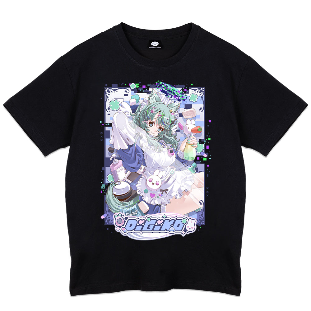 Digiko "Housekeeping" T-Shirt - Black