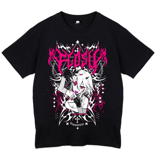 FlosV Hex-Metal T-Shirt - Black