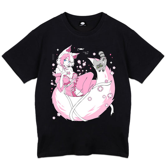 Sireniity "Sakura Fox Maid" T-Shirt