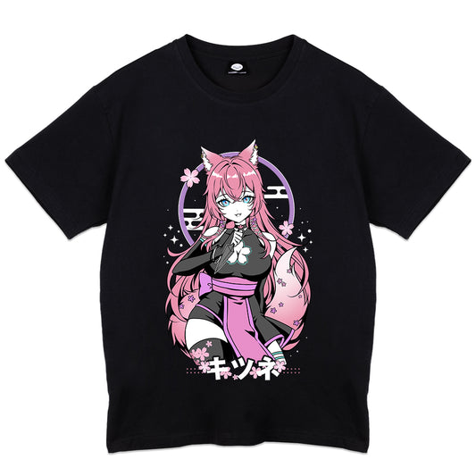 Oimatewtf Friendly Kitsune T-Shirt