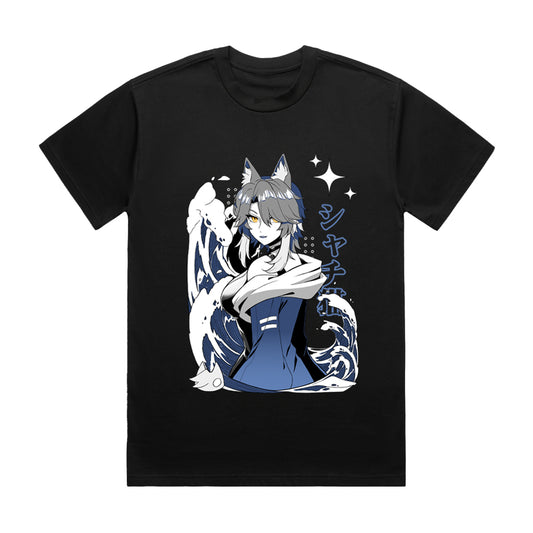 YuunKurosu Black T-Shirt