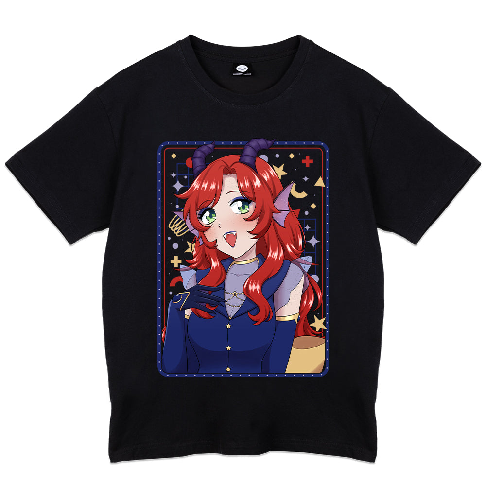 RaptorChan '90s Star Glitter' Shirt